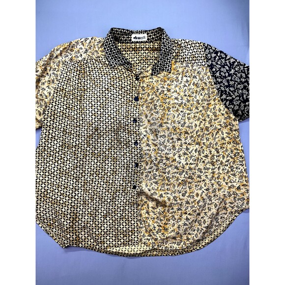 We Be Bop Patchwork Tunic Top Size 5XL Chest Size 66" Boho Women‎ - Picture 1 of 13